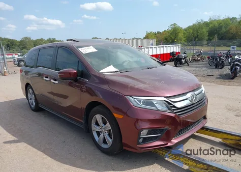 2019 Honda Odyssey Ex-L z USA, uszkodzony, nr VIN 5FNRL6H75KB019568